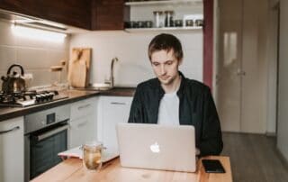 working from home