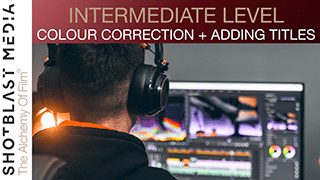 How to colour correct footage and add titles in Adobe Premiere Pro: Intermediate level 6