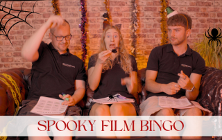 spooky film bingo vlog